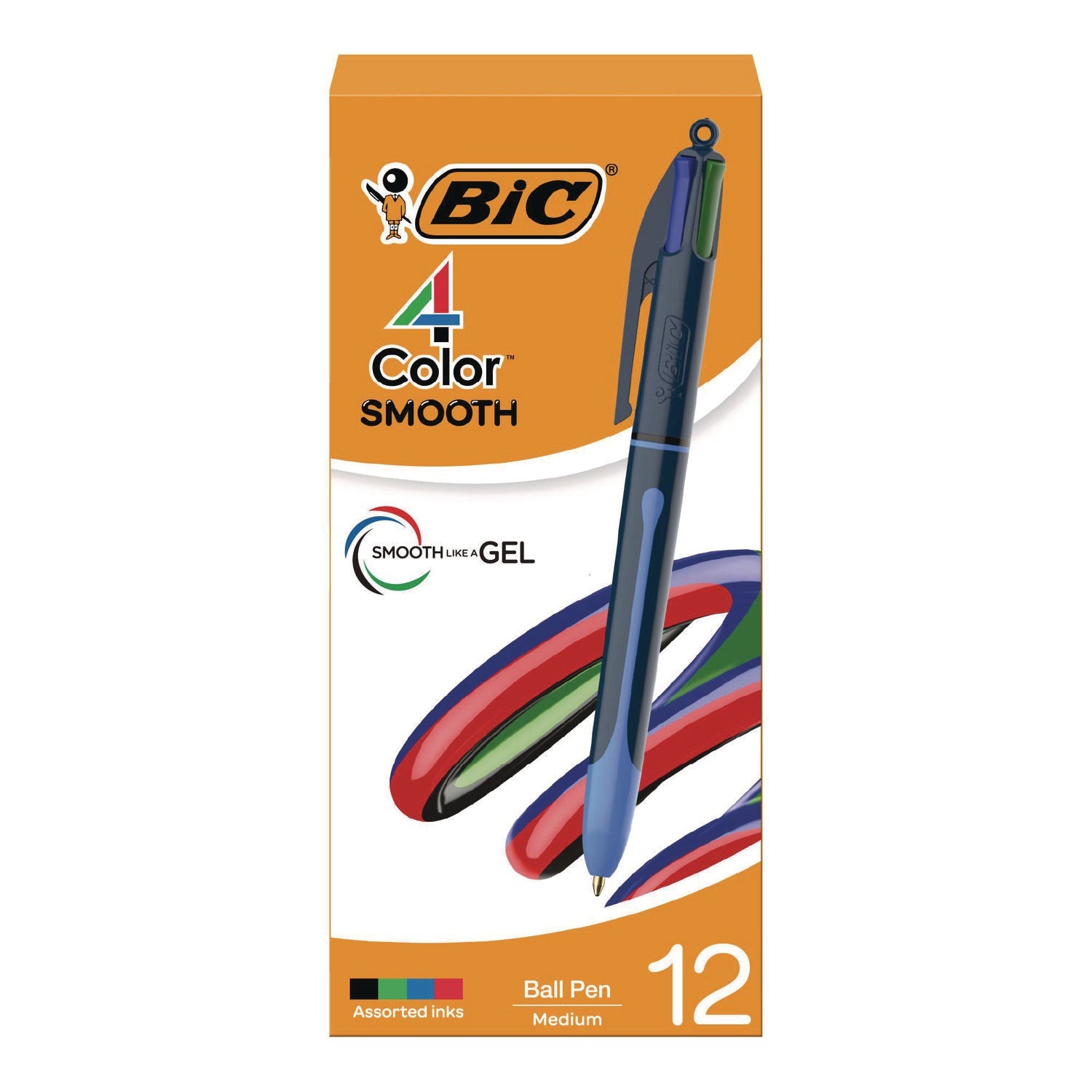 bic-r-4-color-smooth-multi-color-ballpoint-pen-retractable-medium-1-mm-black-blue-green-red-ink-black-blue-barrel-12-pack-bicmms11aast_1